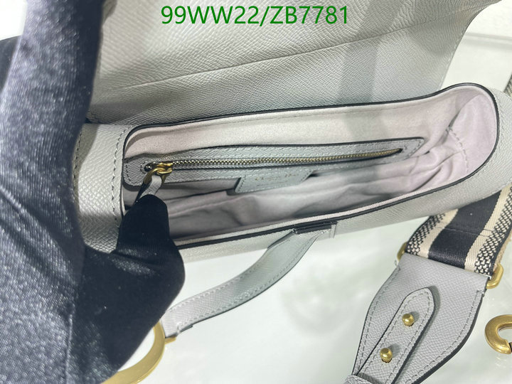 Dior Bags-(4A)-Saddle- Code: ZB7781 $ 129USD