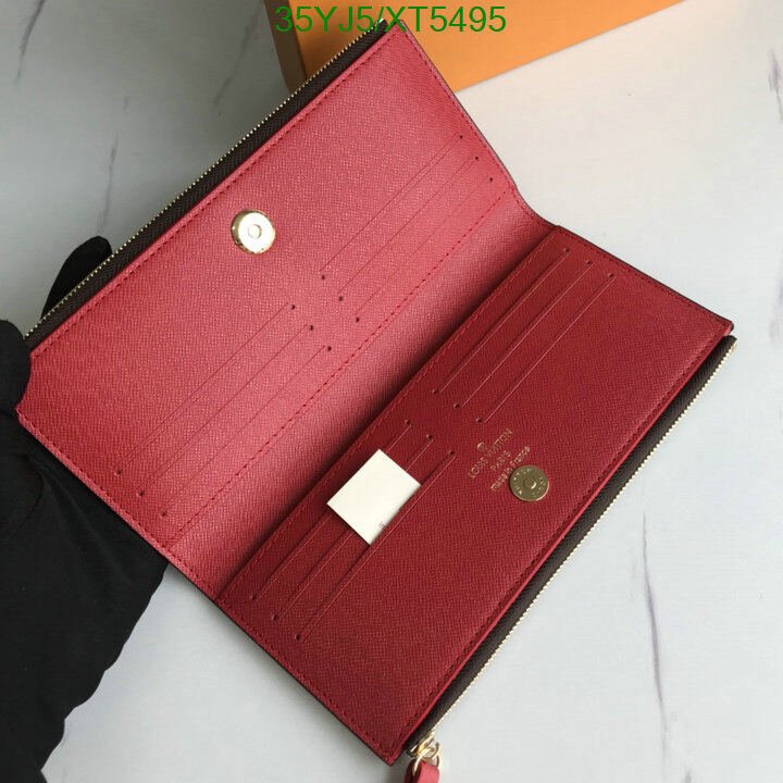 LV Bags-(4A)-Wallet-,Code: XT5495,$ 46USD