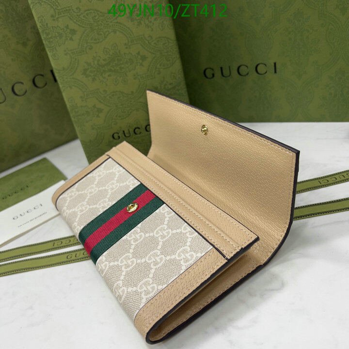 Gucci Bag-(4A)-Wallet-,Code: ZT412,$ 64USD