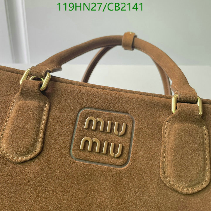 Miu Miu Bag-(4A)-Handbag- Code: CB2141 $ 163USD