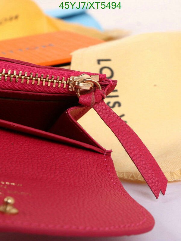 LV Bags-(4A)-Wallet-,Code: XT5494,$ 59USD
