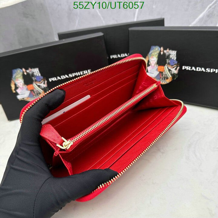 Prada Bag-(4A)-Wallet- Code: UT6057 $ 72USD