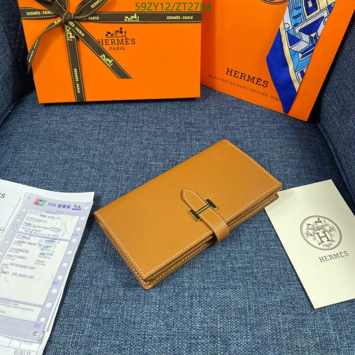 Hermes Bag-(4A)-Wallet-,Code: ZT2784,$ 77USD