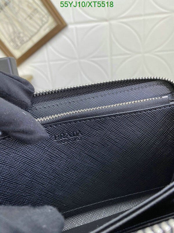 Prada Bag-(4A)-Wallet- Code: XT5518 $ 72USD
