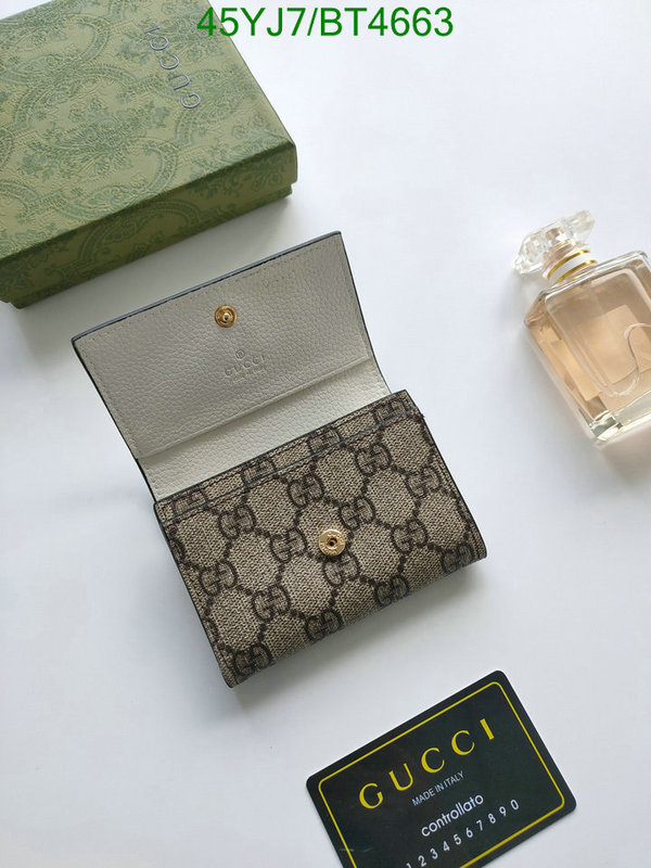 Gucci Bag-(4A)-Wallet- Code: BT4663 $ 59USD