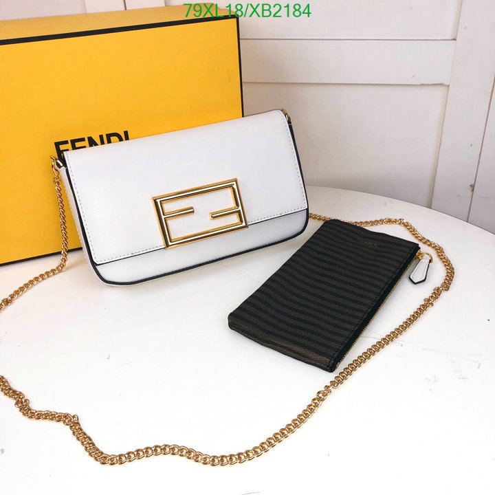 Fendi Bag-(4A)-Baguette- Code: XB2184 $ 103USD