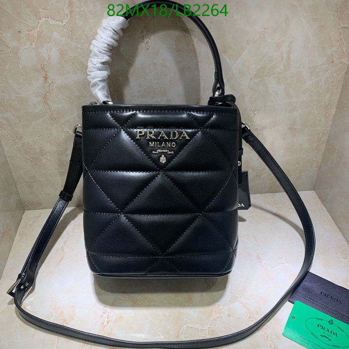 Prada Bag-(4A)-Bucket Bag- Code: LB2264 $ 107USD