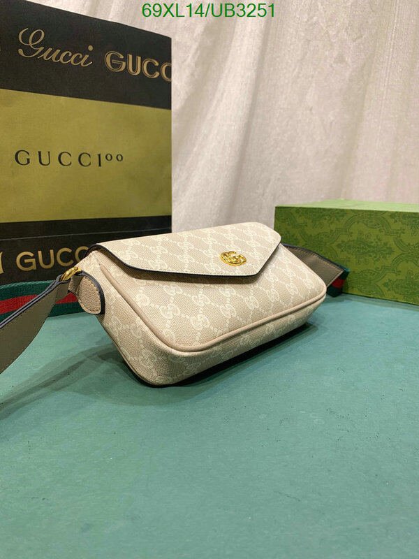 Gucci Bag-(4A)-Diagonal- Code: UB3251 $ 90USD