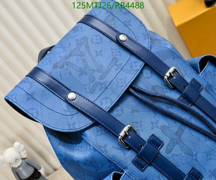 LV Bag-(4A)-Backpack- Code: RB4488 $ 163USD