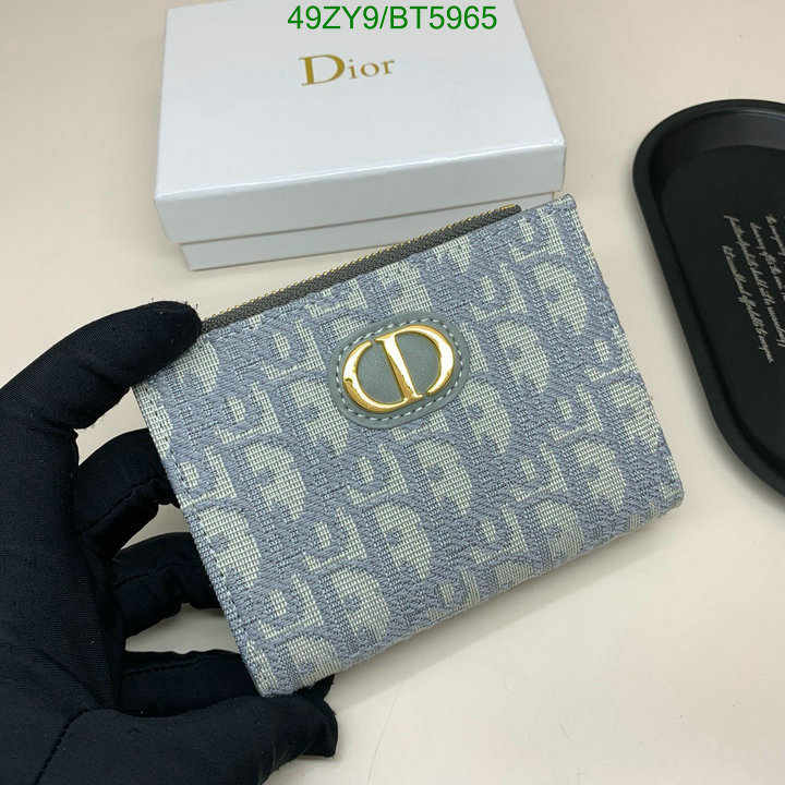 Dior Bag-(4A)-Wallet- Code: BT5965 $ 64USD