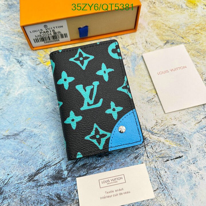 LV Bag-(4A)-Wallet- Code: QT5381 $ 46USD