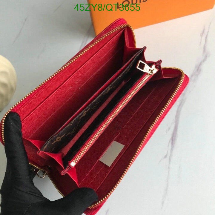 LV Bag-(4A)-Wallet- Code: QT3655 $ 59USD