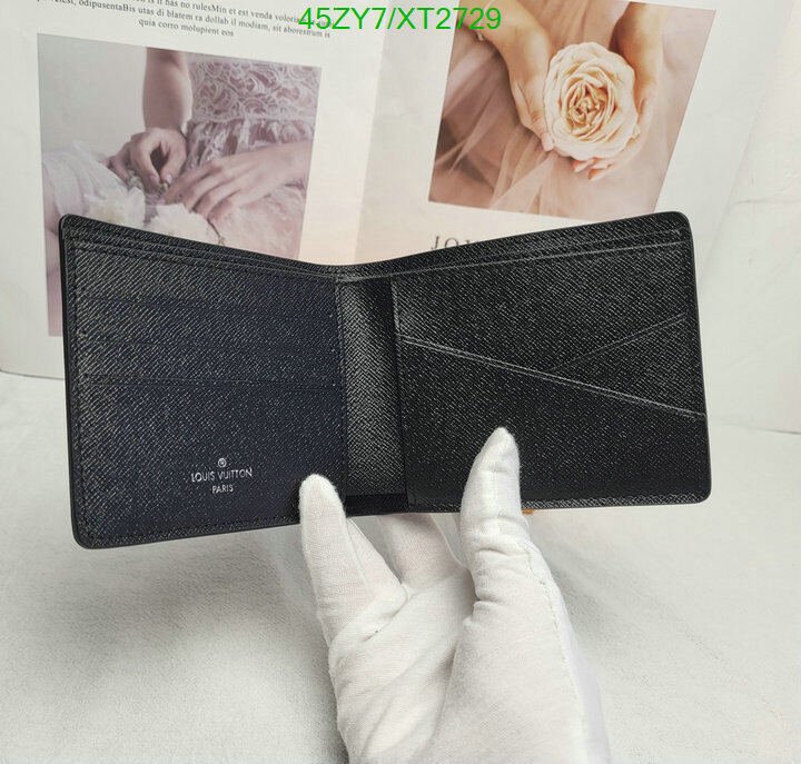 LV Bags-(4A)-Wallet-,Code: XT2729,$ 59USD