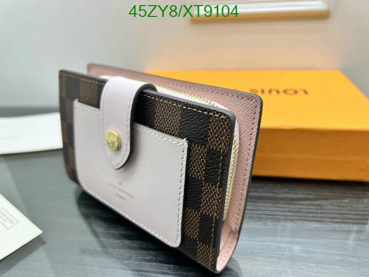 LV Bag-(4A)-Wallet- Code: XT9104 $ 59USD