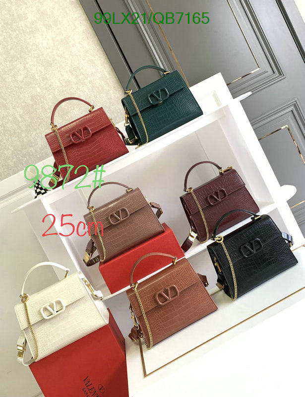 Valentino Bag-(4A)-Handbag- Code: QB7165 $ 129USD