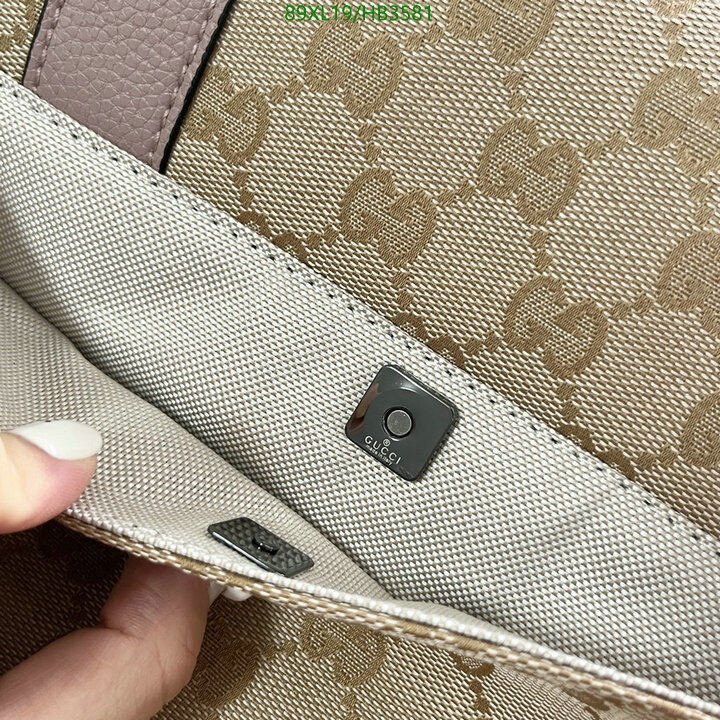 Gucci Bag-(4A)-Diagonal-,Code: HB3581,$ 116USD