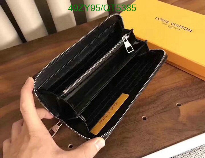 LV Bag-(4A)-Wallet- Code: QT5385 $ 64USD