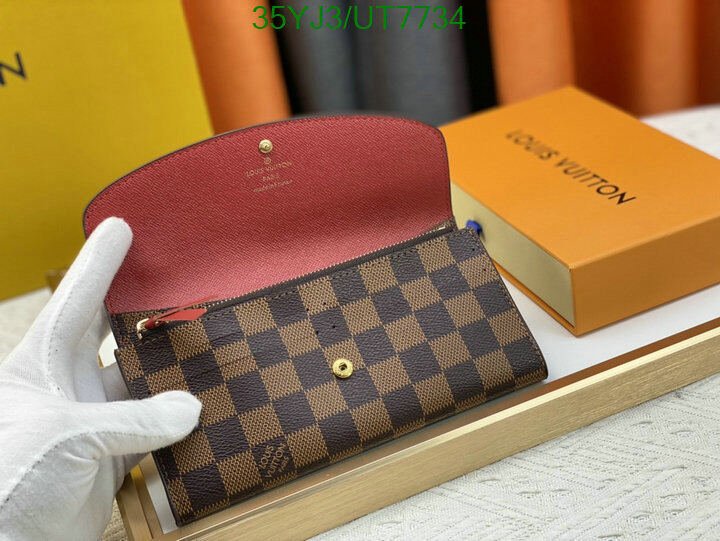LV Bag-(4A)-Wallet- Code: UT7734 $ 46USD