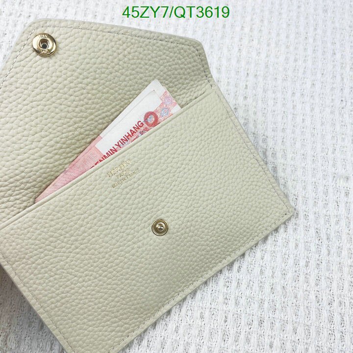 Hermes Bag-(4A)-Wallet- Code: QT3619 $ 59USD