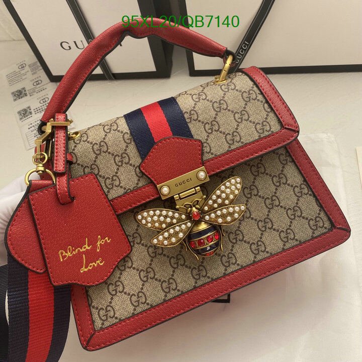 Gucci Bag-(4A)-Diagonal- Code: QB7140 $ 124USD
