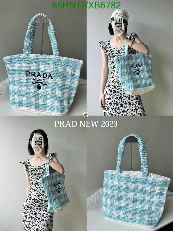 Prada Bag-(4A)-Handbag-,Code: XB6782,$ 111USD