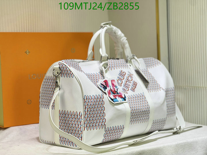 LV Bags-(4A)-Keepall BandouliRe 45-50-,Code: ZB2855,$ 142USD