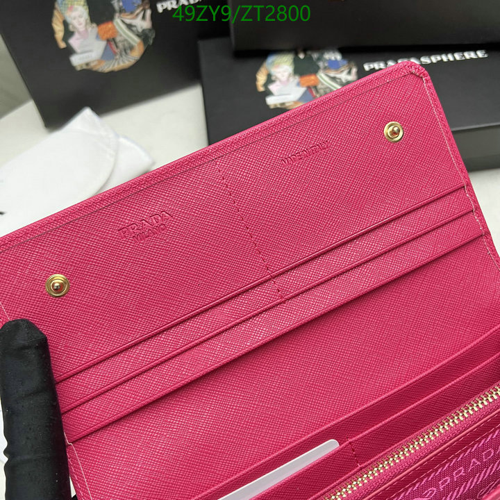 Prada Bag-(4A)-Wallet-,Code: ZT2800,$ 64USD