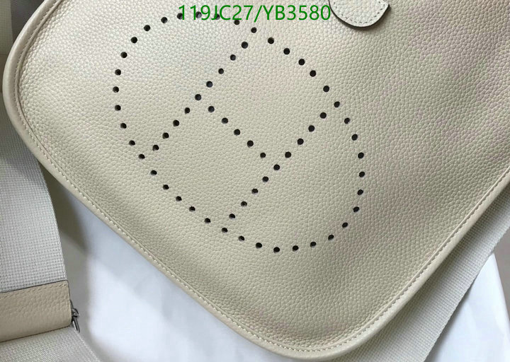 Hermes Bag-(4A)-Evelyne-,Code: YB3580,$ 155USD