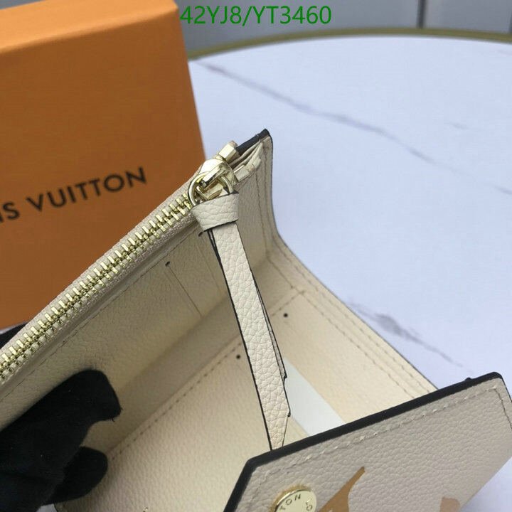 LV Bags-(4A)-Wallet-,Code: YT3460,$ 55USD