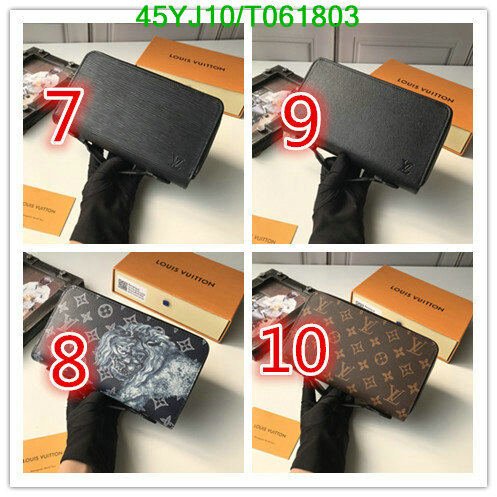 LV Bags-(4A)-Wallet-,Code: T061803,$ 59USD