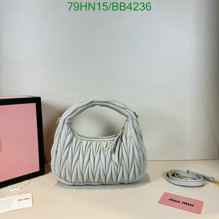 Miu Miu Bag-(4A)-Diagonal- Code: BB4236