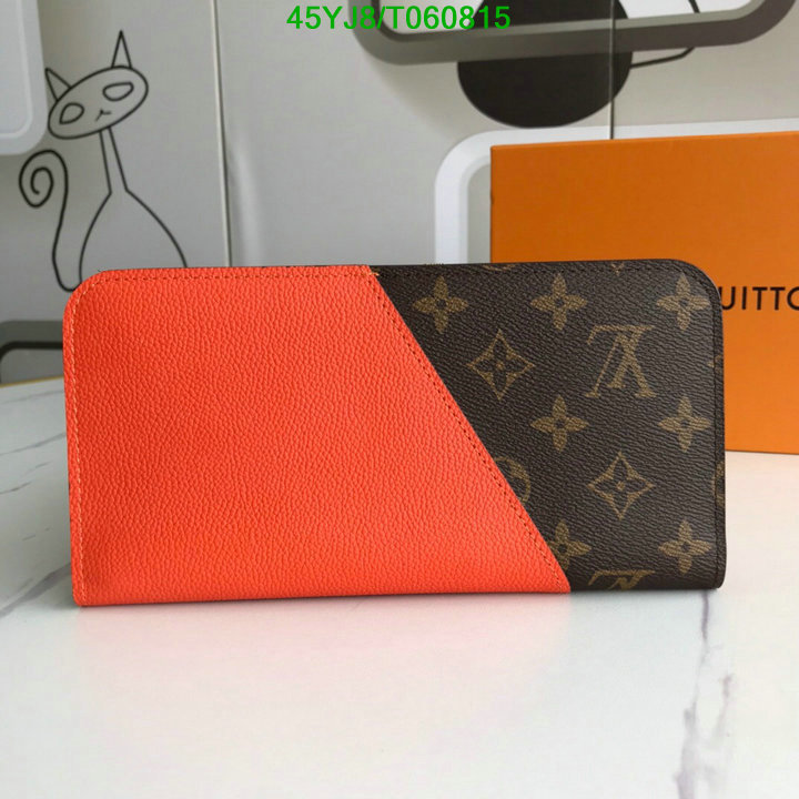 LV Bags-(4A)-Wallet-,Code: T060815,$ 55USD