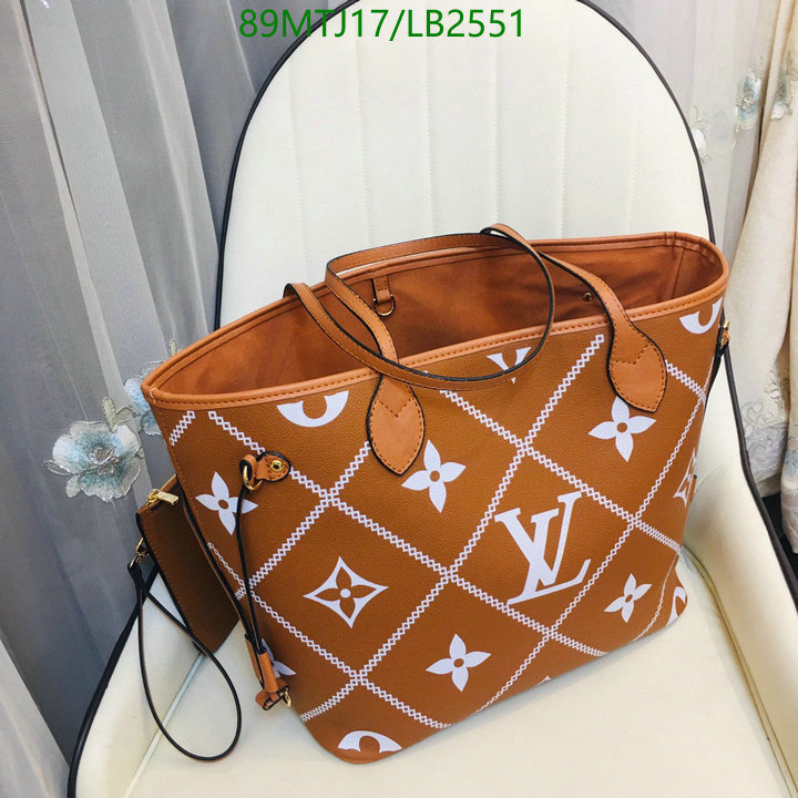 LV Bags-(4A)-Neverfull-,Code: LB2551,$ 116USD