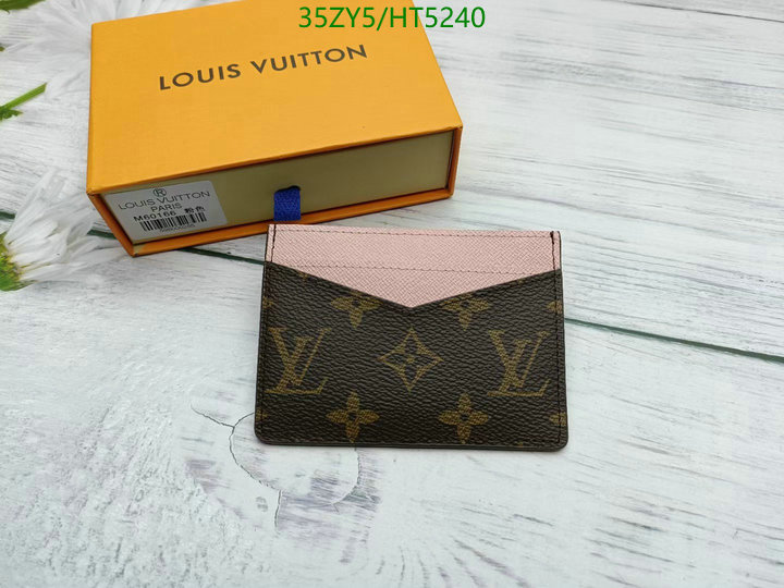 LV Bags-(4A)-Wallet-,Code: HT5240,$ 46USD