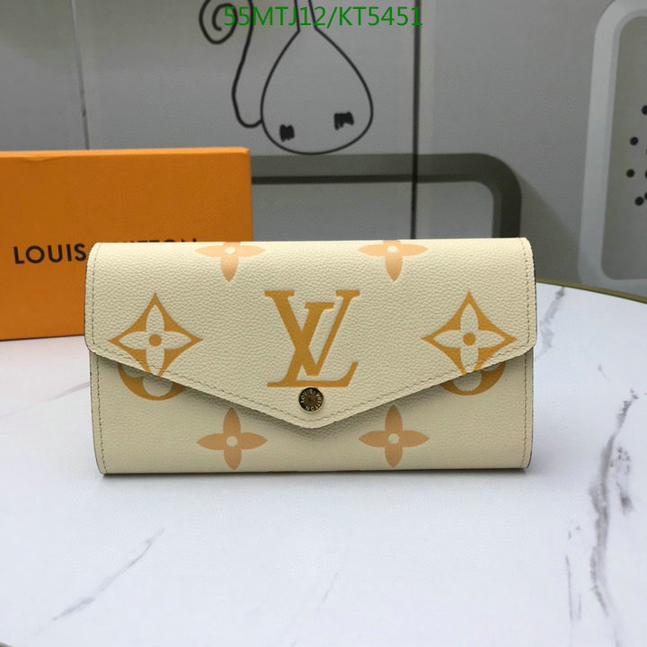 LV Bags-(4A)-Wallet-,Code: KT5451,$ 72USD