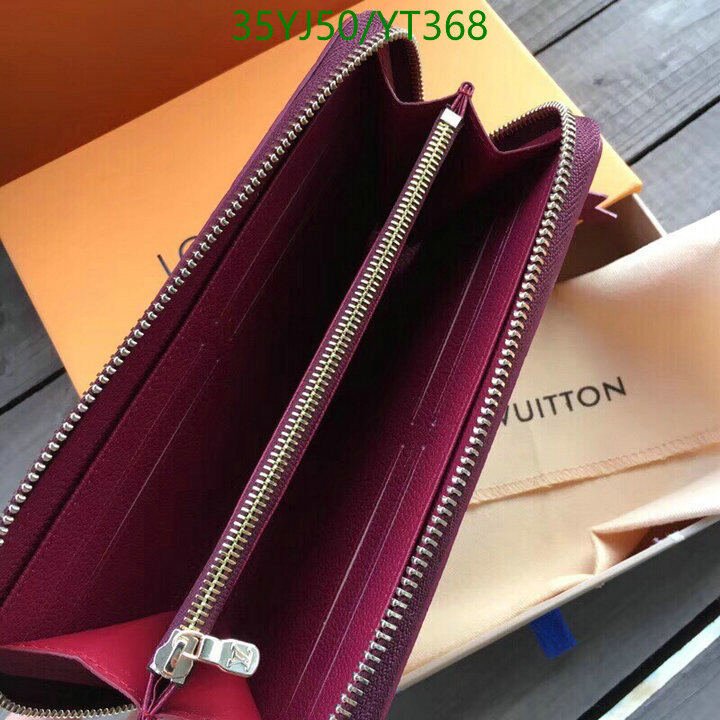 LV Bags-(4A)-Wallet-,Code: YT368,$ 46USD