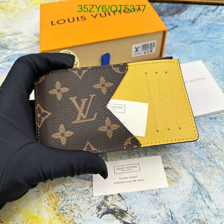 LV Bag-(4A)-Wallet- Code: QT5377 $ 46USD