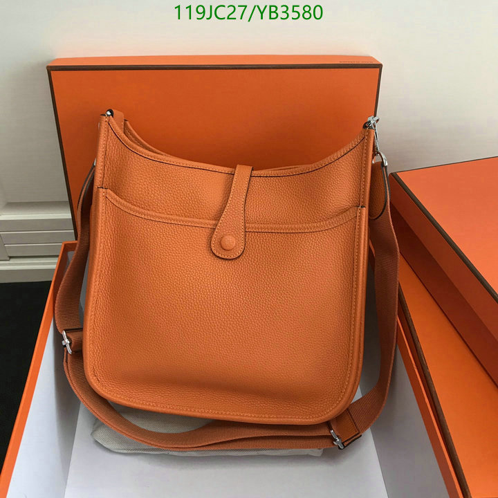 Hermes Bag-(4A)-Evelyne-,Code: YB3580,$ 155USD