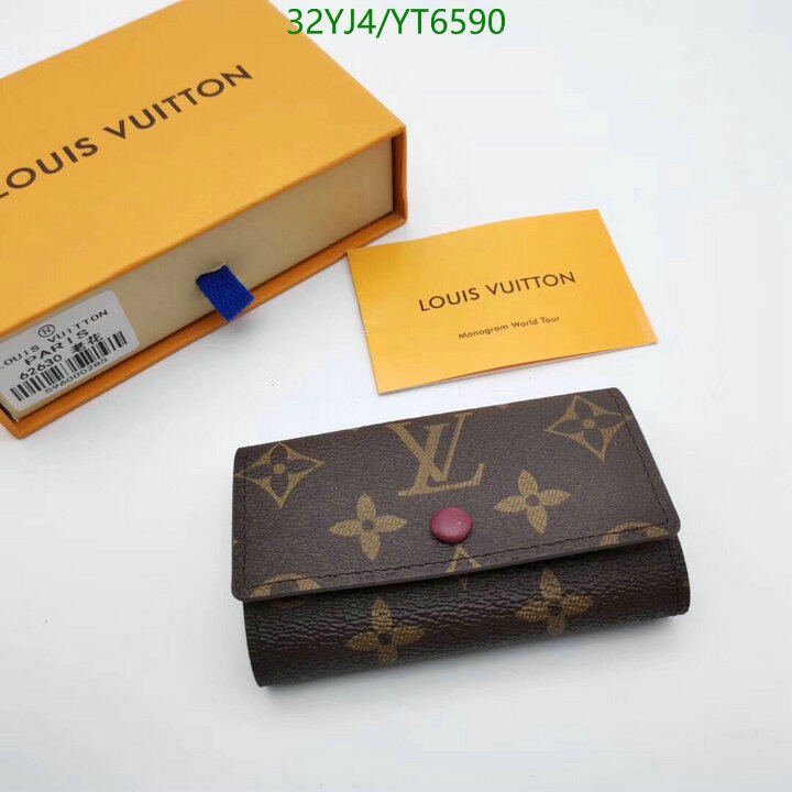 LV Bags-(4A)-Wallet-,Code: YT6590,$ 42USD