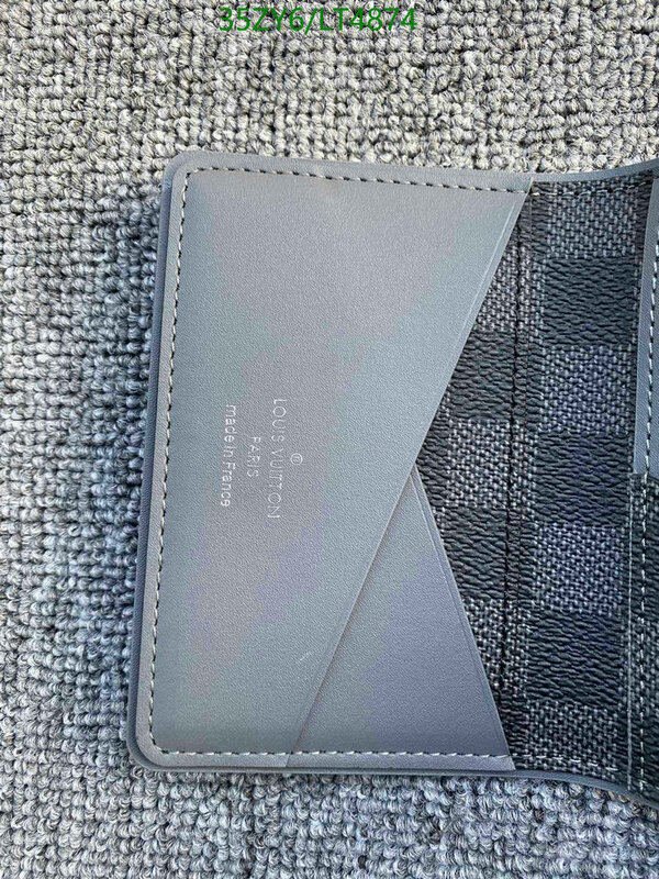 LV Bags-(4A)-Wallet-,Code: LT4874,$ 46USD
