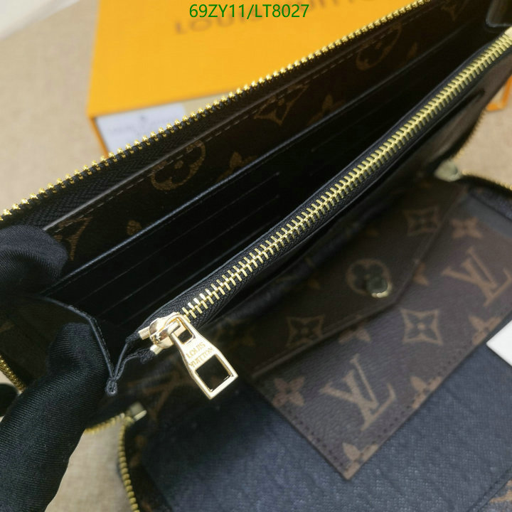 LV Bags-(4A)-Wallet-,Code: LT8027,$ 90USD