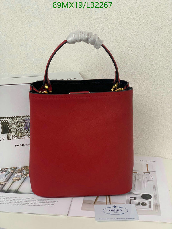 Prada Bag-(4A)-Bucket Bag- Code: LB2267 $ 116USD