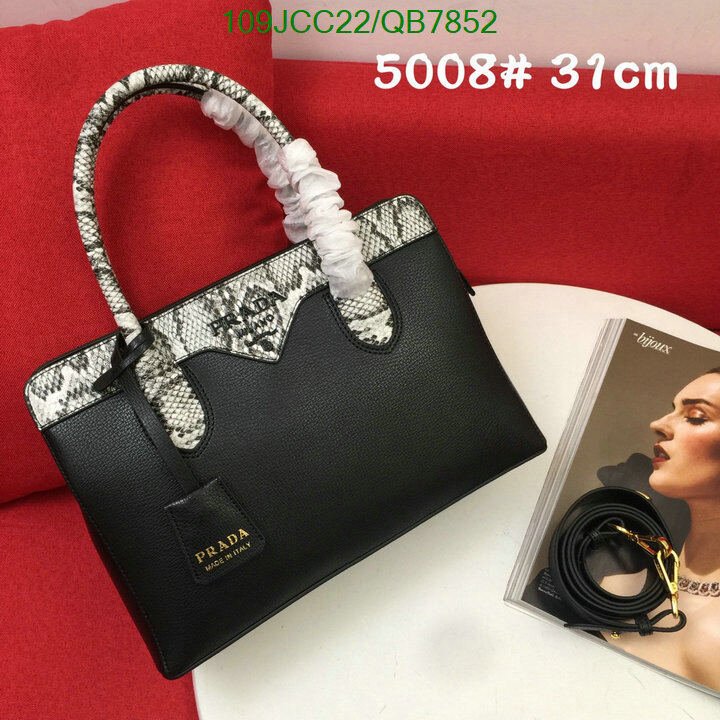 Prada Bag-(4A)-Handbag- Code: QB7852 $ 142USD