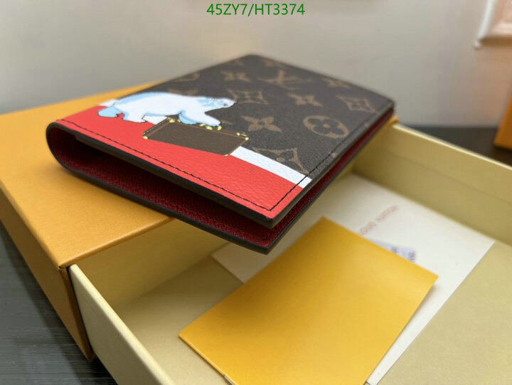 LV Bags-(4A)-Wallet-,Code: HT3374,$ 59USD