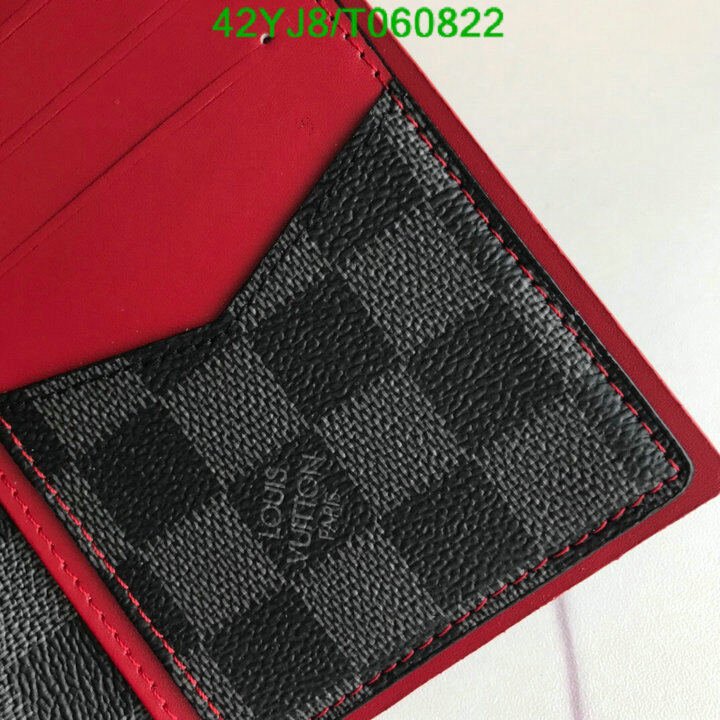 LV Bags-(4A)-Wallet-,Code: T060822,$ 55USD