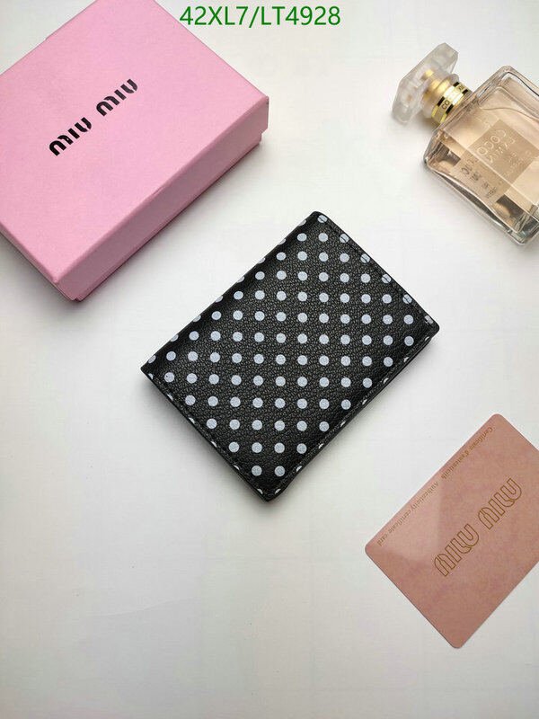 Miu Miu Bag-(4A)-Wallet-,Code: LT4928,$ 55USD