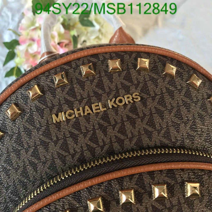 Michael Kors Bag-(4A)-Backpack-,Code: MSB112849,$ 123USD