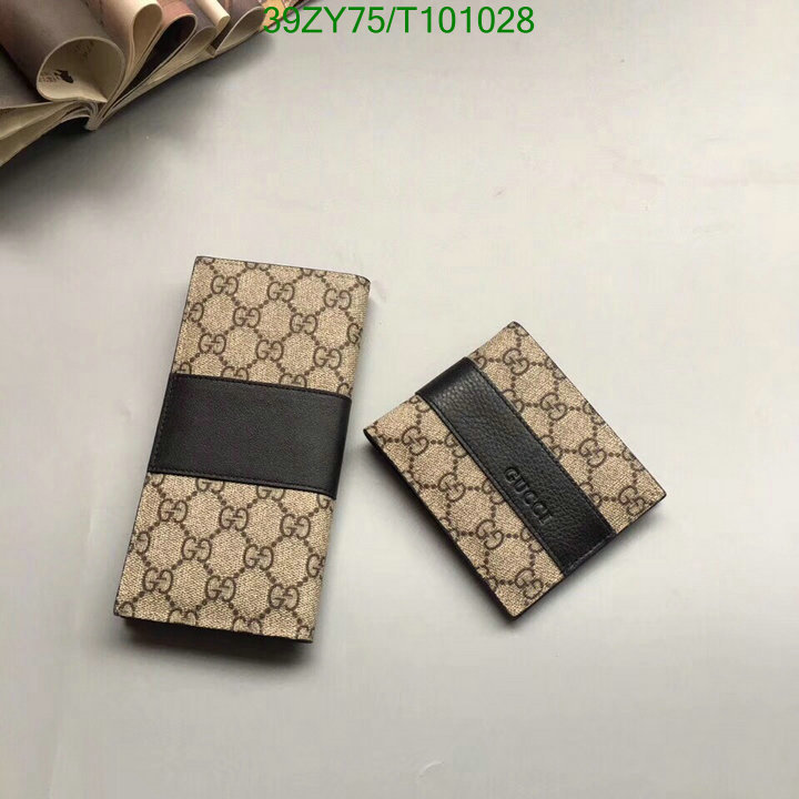 Gucci Bag-(4A)-Wallet-,Code: T101028,$ 51USD