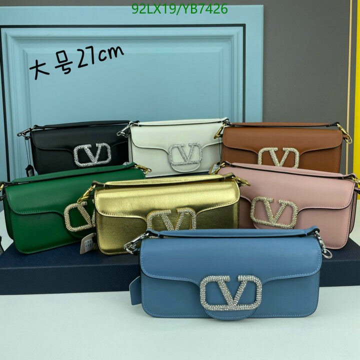 Valentino Bag-(4A)-LOC-V Logo ,Code: YB7426,$ 120USD