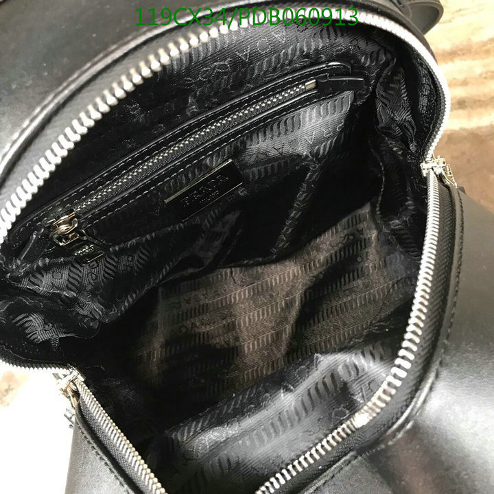 Prada Bag-(4A)-Backpack-,Code: PDB060913,$ 155USD